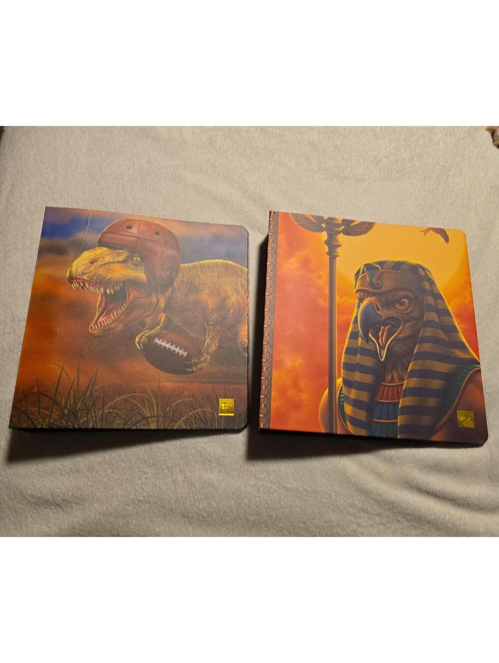 Zox Season 1 and 2 binders